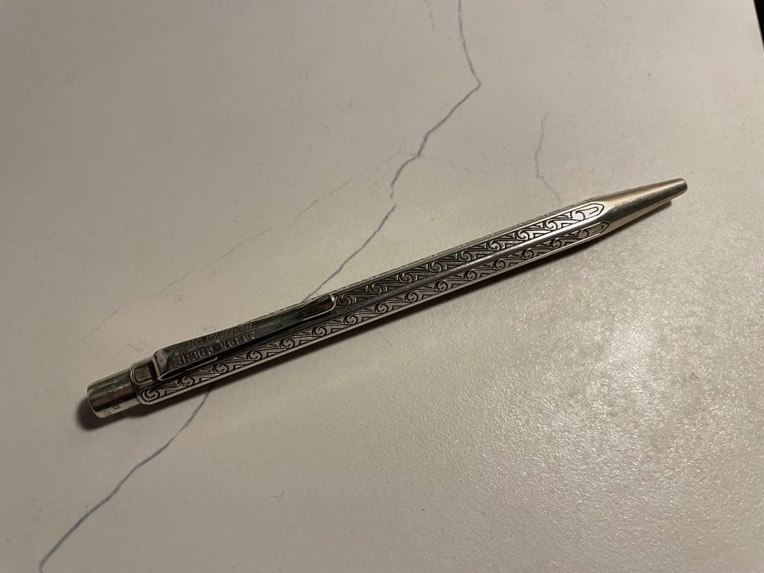 カランダッシュ エクリドール アンモナイト ボールペン クリップ刻印