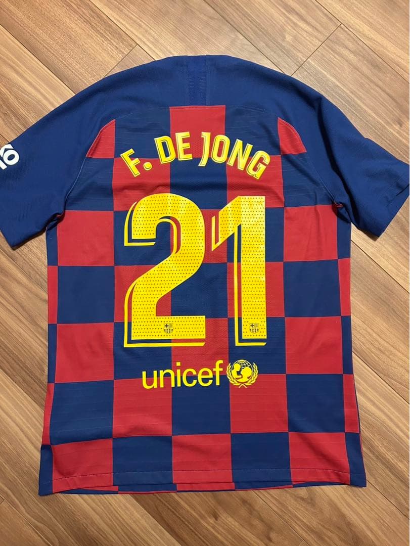 フレンキーデヨング バルセロナ ユニフォーム Ｌサイズ