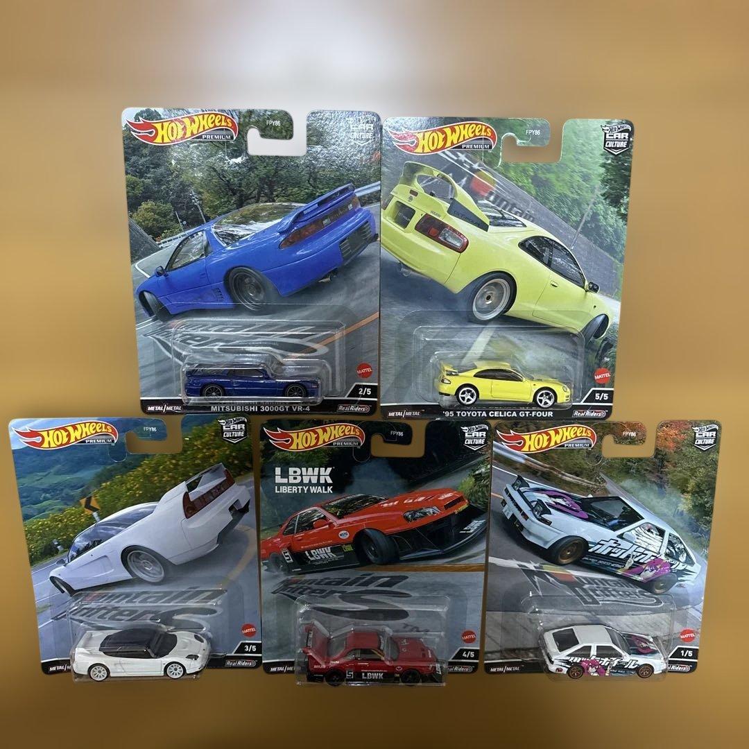 【絶版品】HWマウンテンドリフターズ 5種￼（LB-ER34 SS赤/黒）他