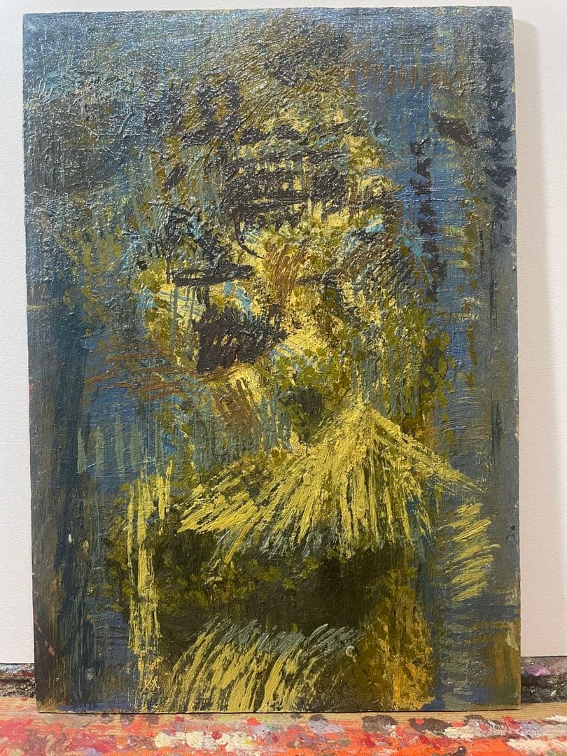 齋藤賢司KenziSaitouによる油彩画