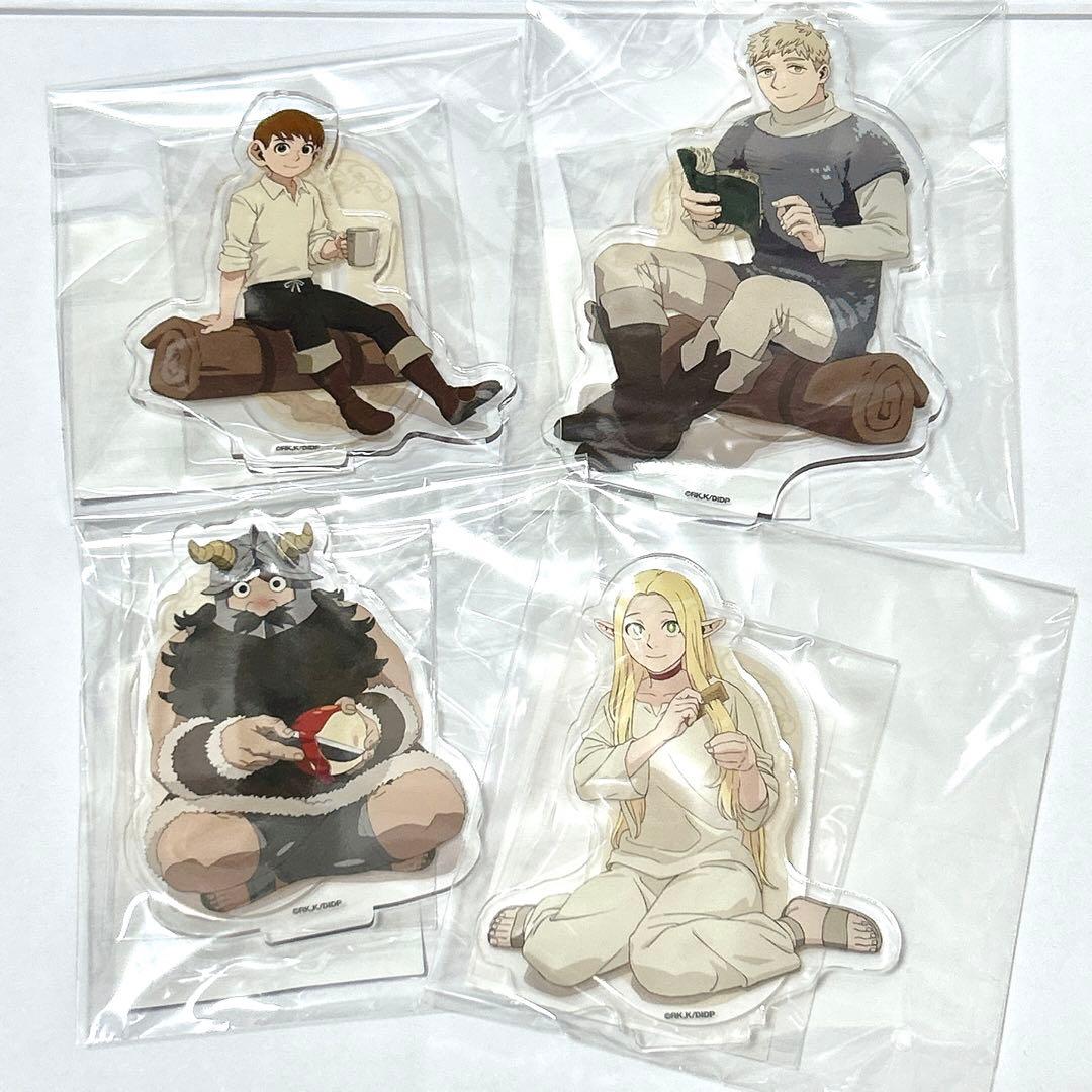 休憩中 ダンジョン飯 アクリルスタンド ライオス チルチャック センシ