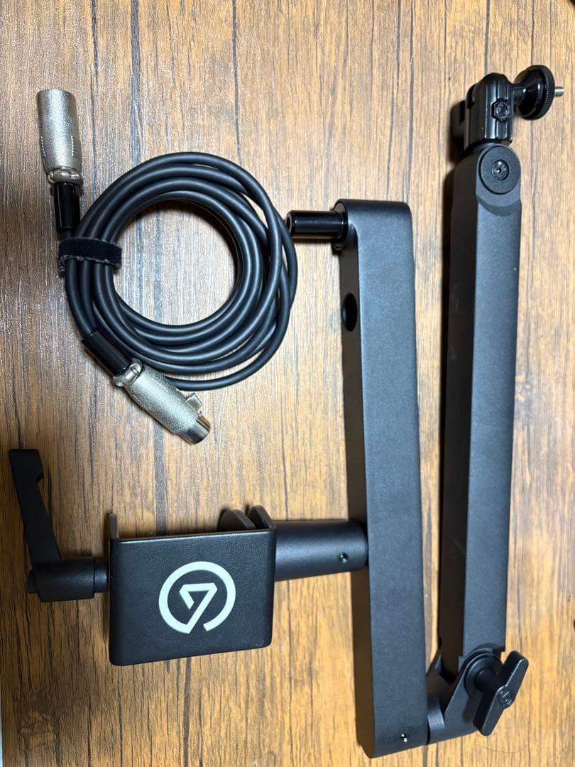 Elgato マイクアーム ブラック ケーブル付き