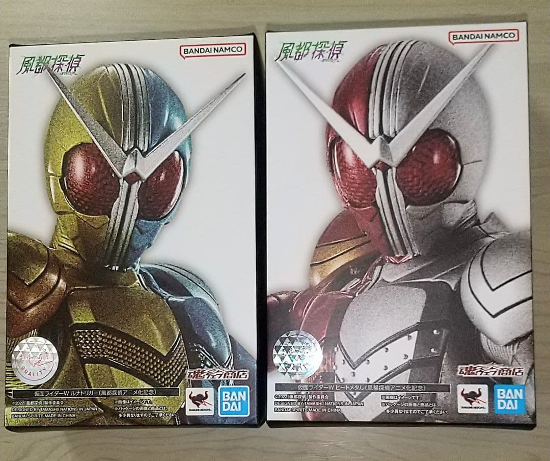 S.H.Figuarts(真骨彫製法)仮面ライダーW 2体セット