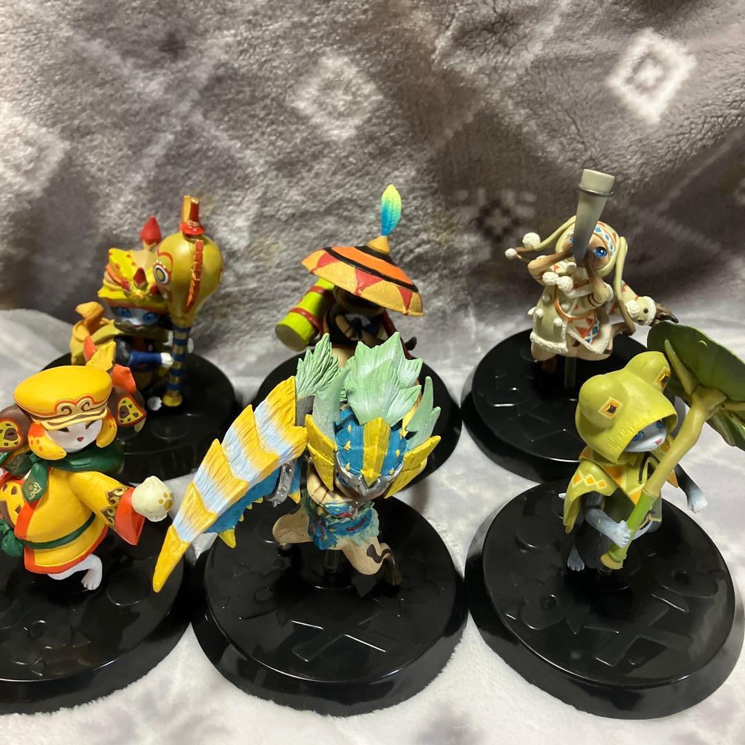 モンスターハンター　モンハン　オトモアイルー　フィギュアvol.2 コンプリート