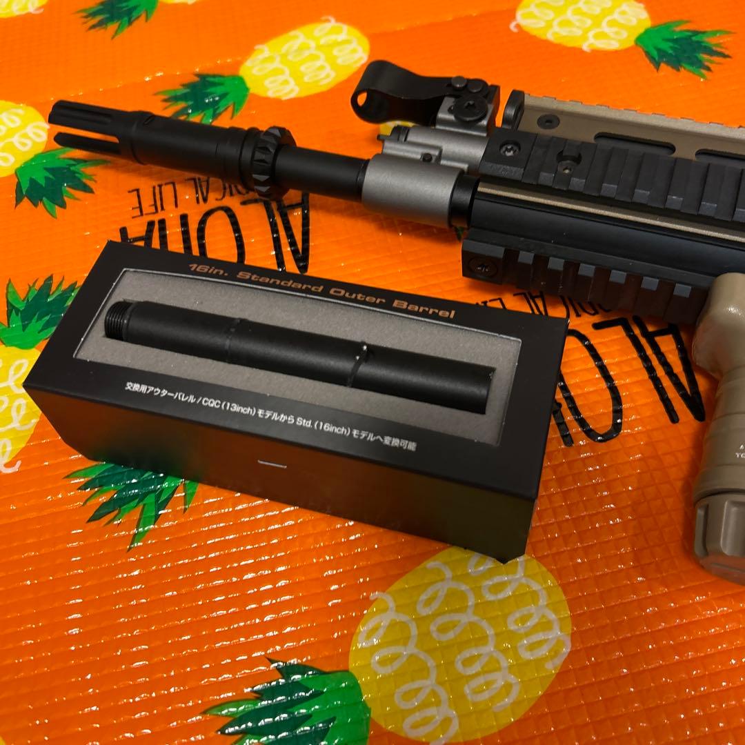 オリーブドラブ アサルトライフル フロントグリップ付き