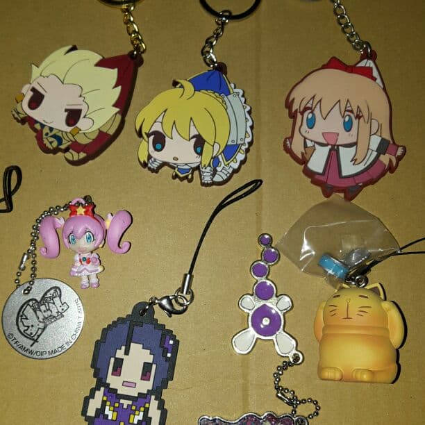 ラバーストラップ．キーホルダー色々