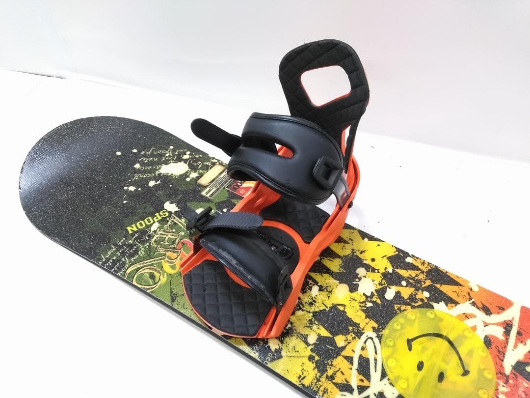 SPOON ZERO 150cm メンズ スノーボード 3点セット ビンL △