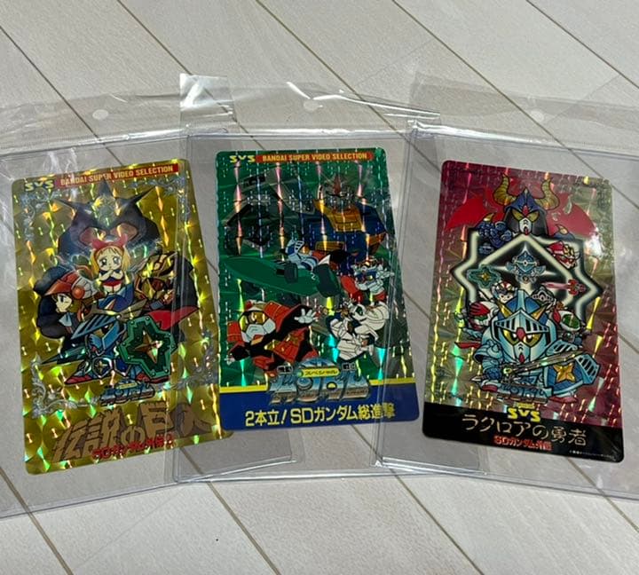 ガンダムVHSビデオ特典ジャンボカード