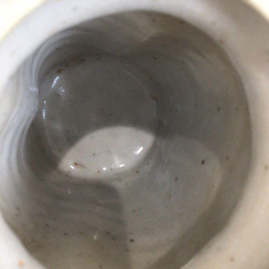 Ｓ１５２　水指　『美濃焼』『矢田正炎造』『志野水指』　共箱　茶道具