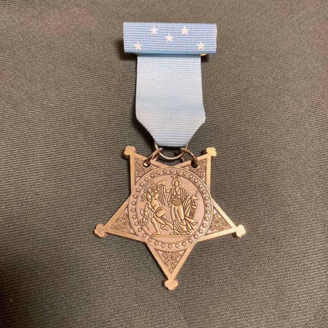 アメリカ軍　勲章　アメリカ　最高位勲章　海軍名誉勲章　レア