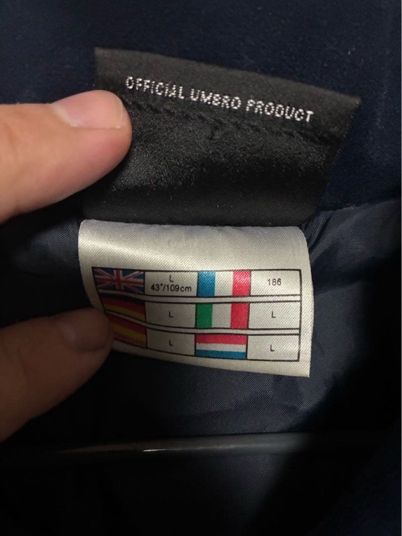 UMBRO アンブロ マンチェスターユナイテッド 中綿ジャケット Lサイ
