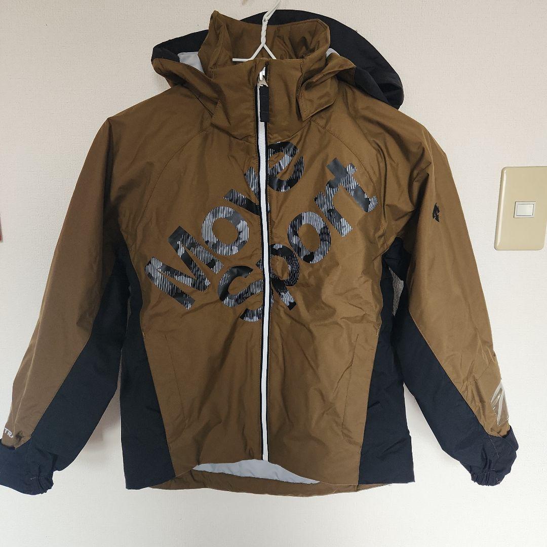 【DESCENTE】キッズ140cm　スキーウェア上下セット