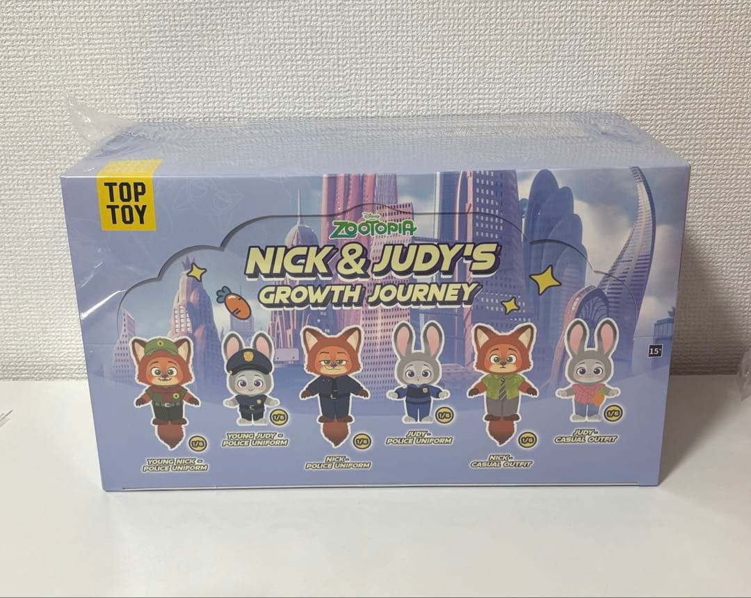 【正規品】 ズートピア TOPTOY トップトイ ぬいぐるみ 6個セット