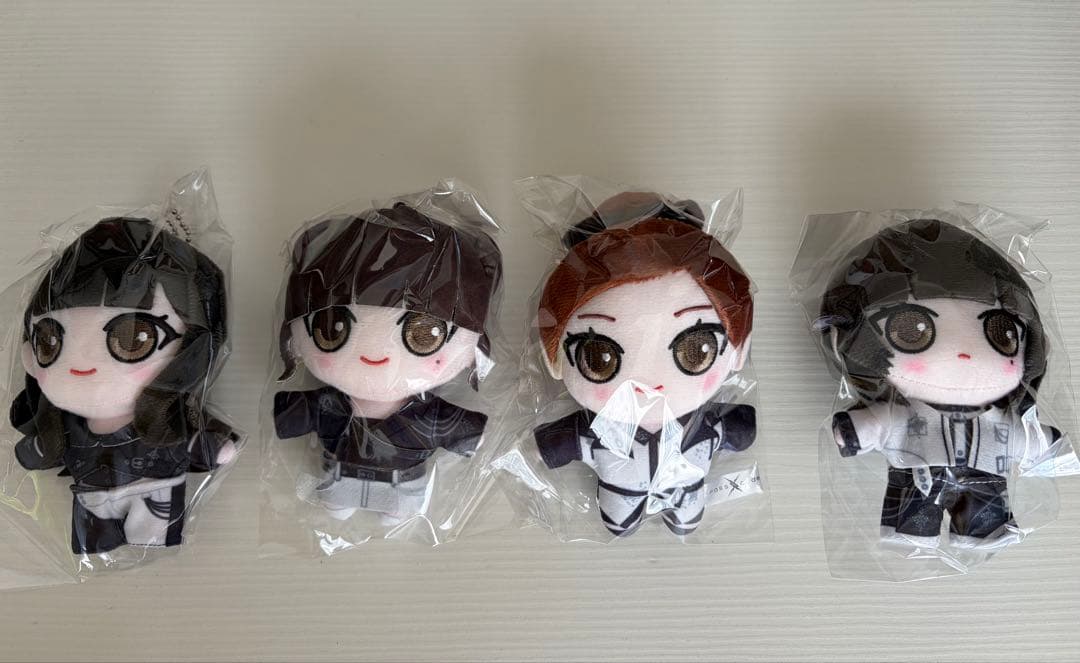 passcodeぬいぐるみ　4人セットです。