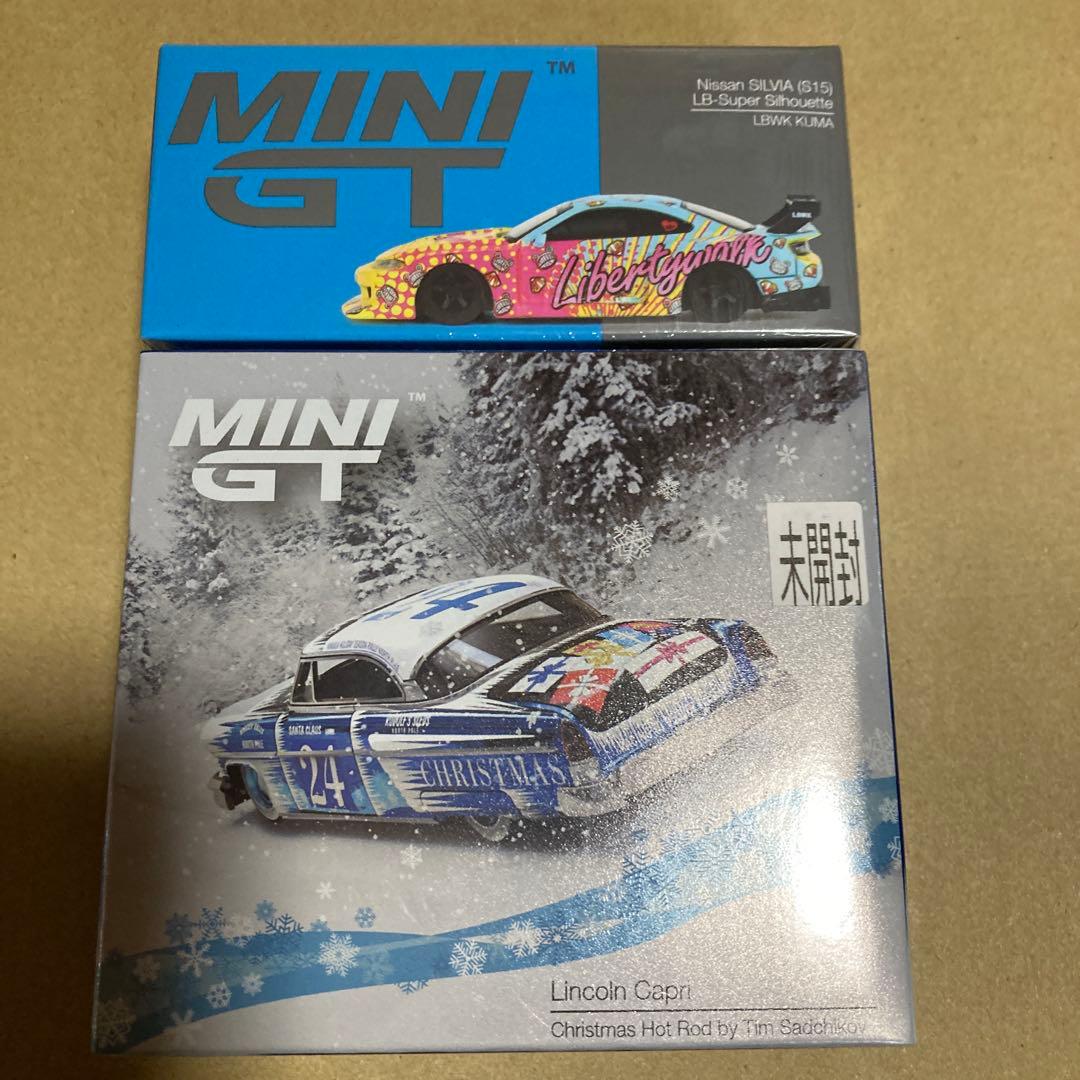 MINI GT のLBWK KUMA743とLincoln capri888