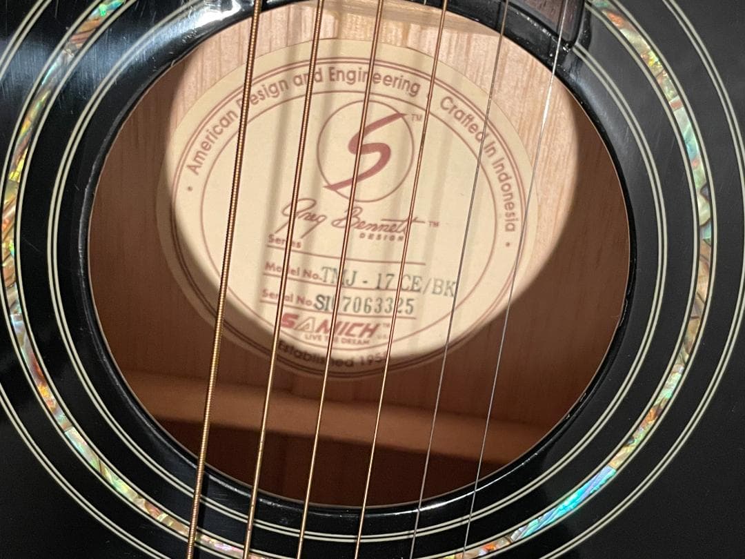 【未使用品】Greg Bennett TMJ-17CE エレアコ