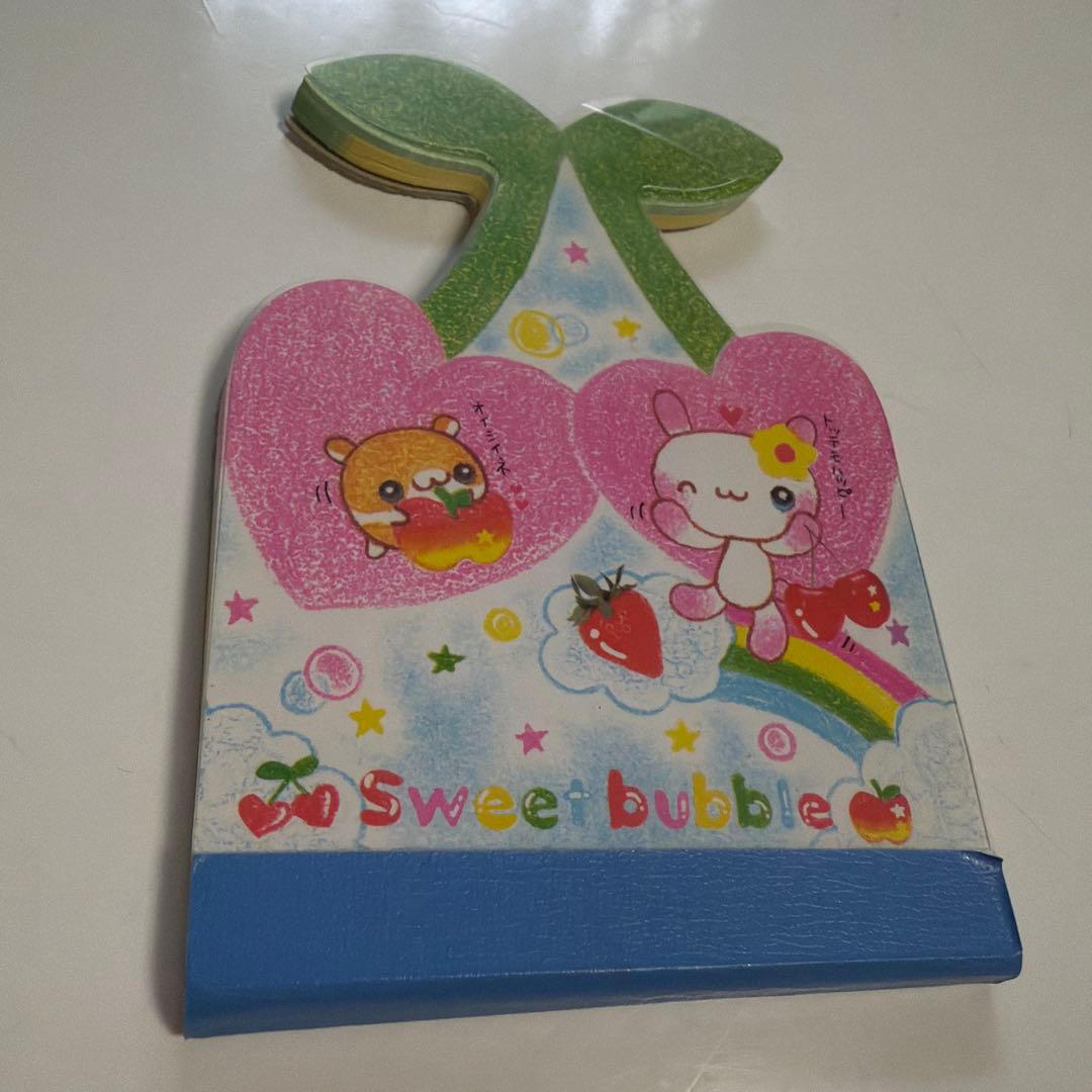 平成レトロ　平成女児　キャラクターダイカットメモ帳　ハムスター　うさぎ