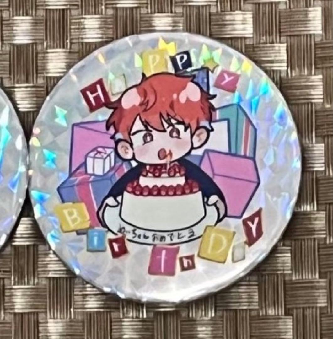 【即購入可】めいちゃん　缶バッジ（シークレット、直筆サイン入あり）