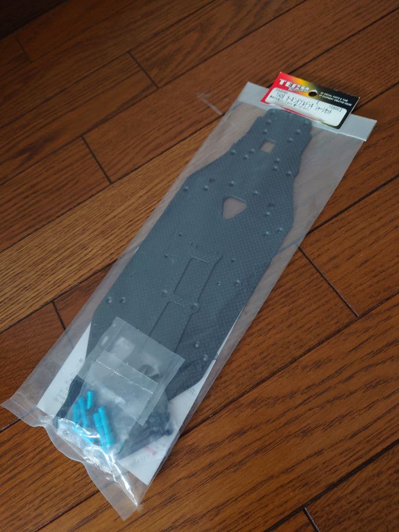 ★TECH タミヤTA06用カーボンダブルデッキシャーシセット【TA6090】