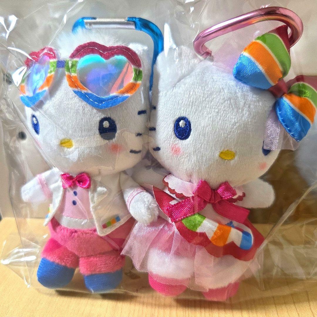 iAEON ハローキティ ダニエル　ぬいぐるみ 2体セット　アイイオン