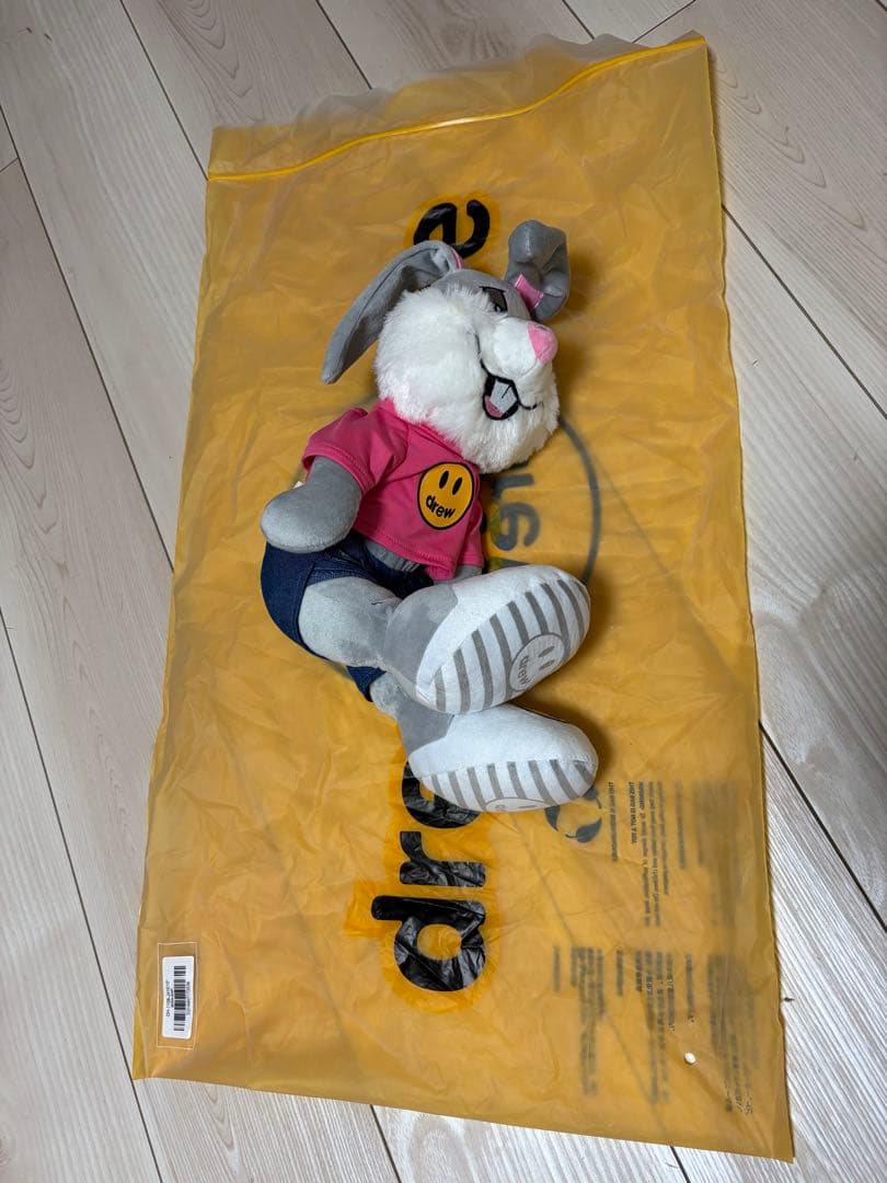 美品✩︎ 希少　ジャスティンビーバー　drew ウサギ ぬいぐるみ