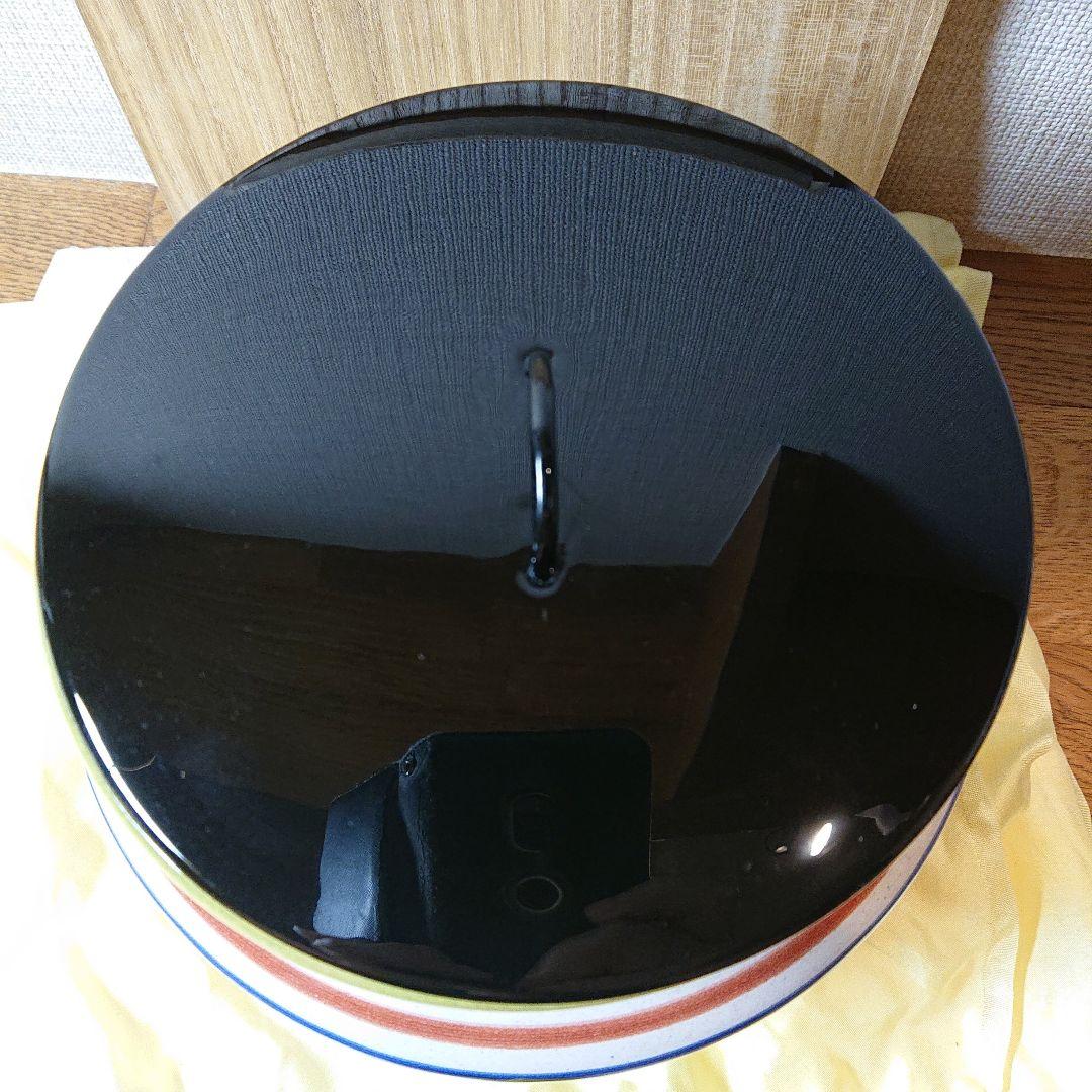 茶道具 水指 イタリー製・デルータ窯 色絵莨葉水指