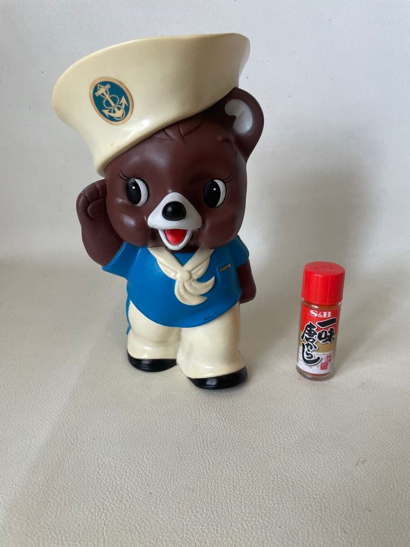 拓銀 たくちゃん 拓ちゃん 特大 ソフビ貯金箱 カウンター用 店頭用 水兵さん