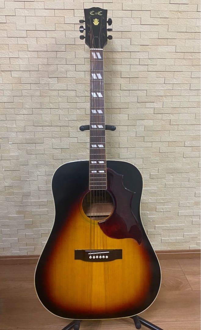 C&C アコースティックギター サンバースト