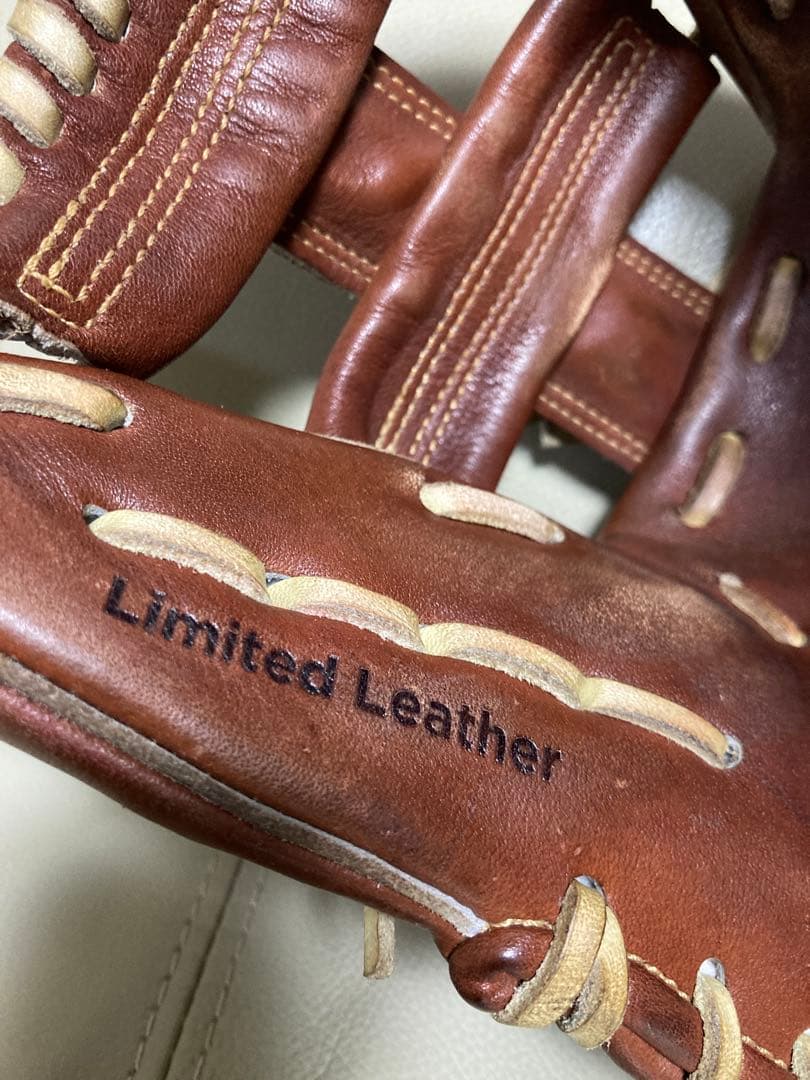 YGS 山本グラブスタジオ 硬式グローブ ブラウン 右投げ用　約28cm日本製