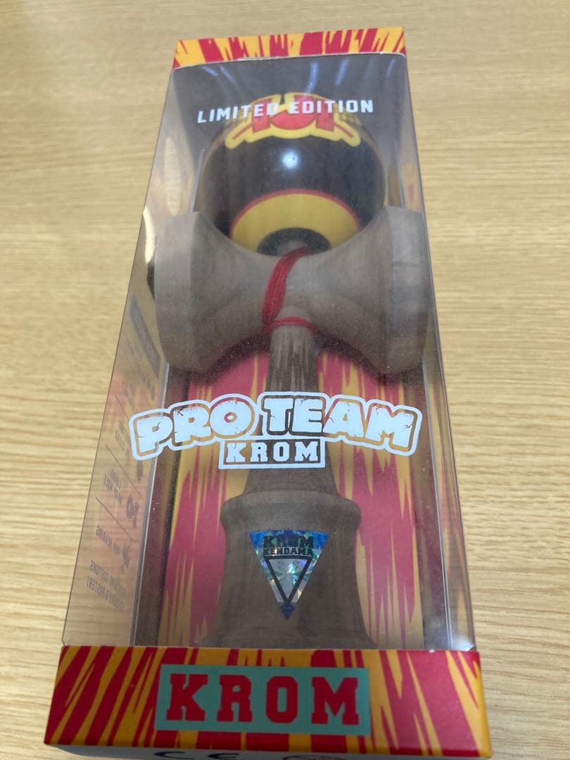 KROM けん玉 PRO TEAM LIMITED クロム箱付き 未使用