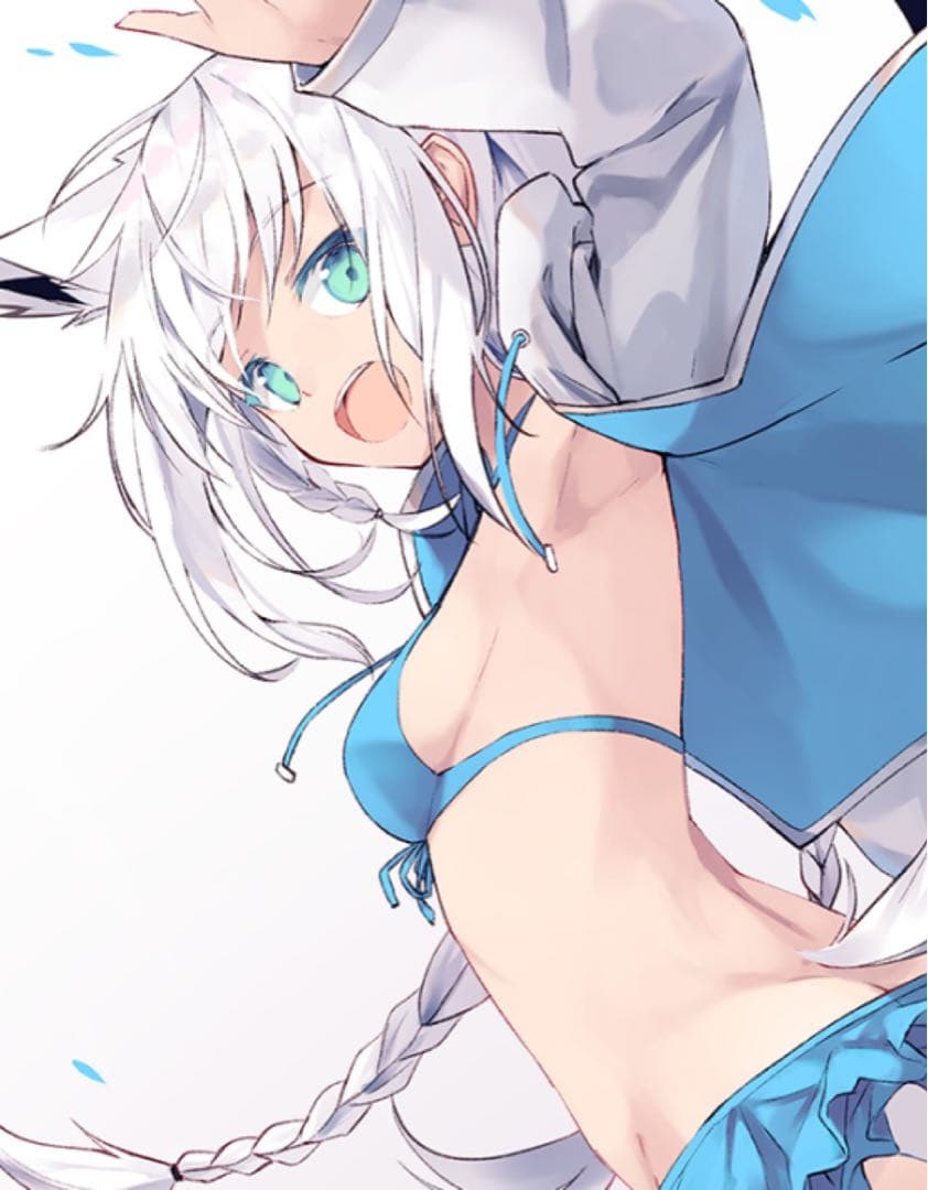 ホロライブ COMICUP25 2019 白上フブキ タペストリー 中国限定