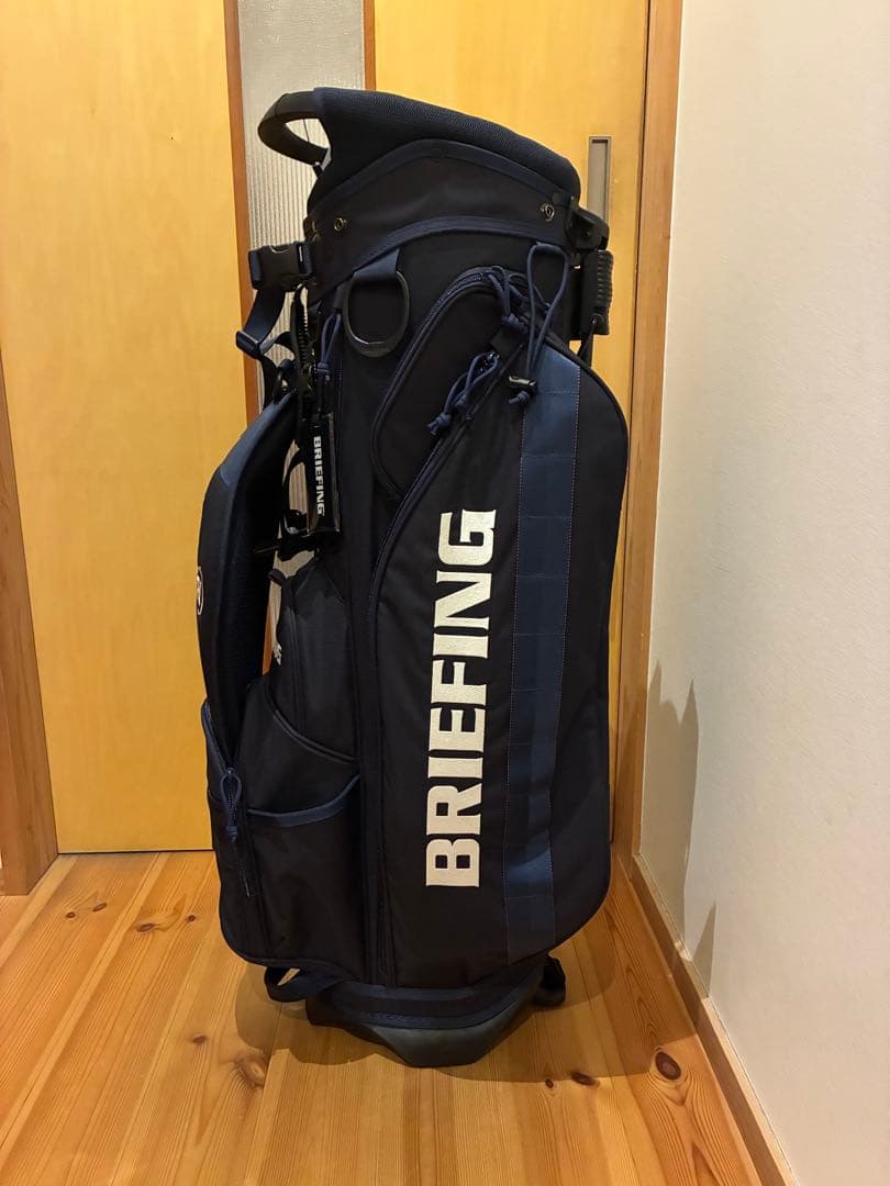週末限定　新品 ブリーフィング CR-4 #04 キャディバッグ ネイビー
