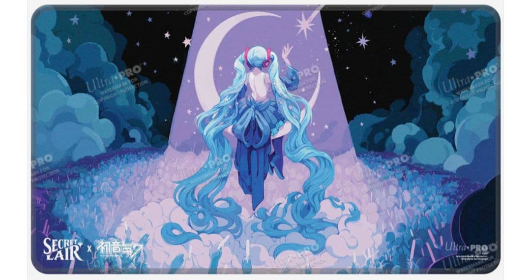初音ミク MTG 感動的な眺望所 UltraPRO プレイマット