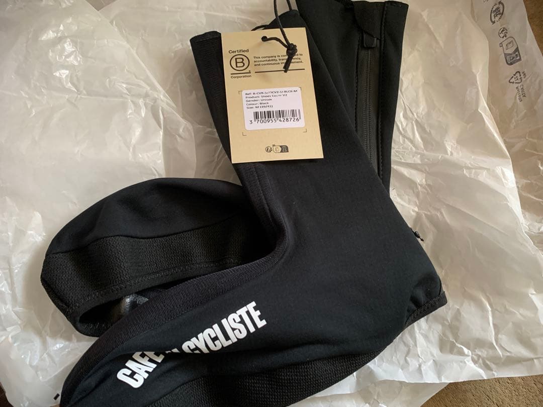 Café du Cycliste 防寒防水シューズカバー　M 新品未使用