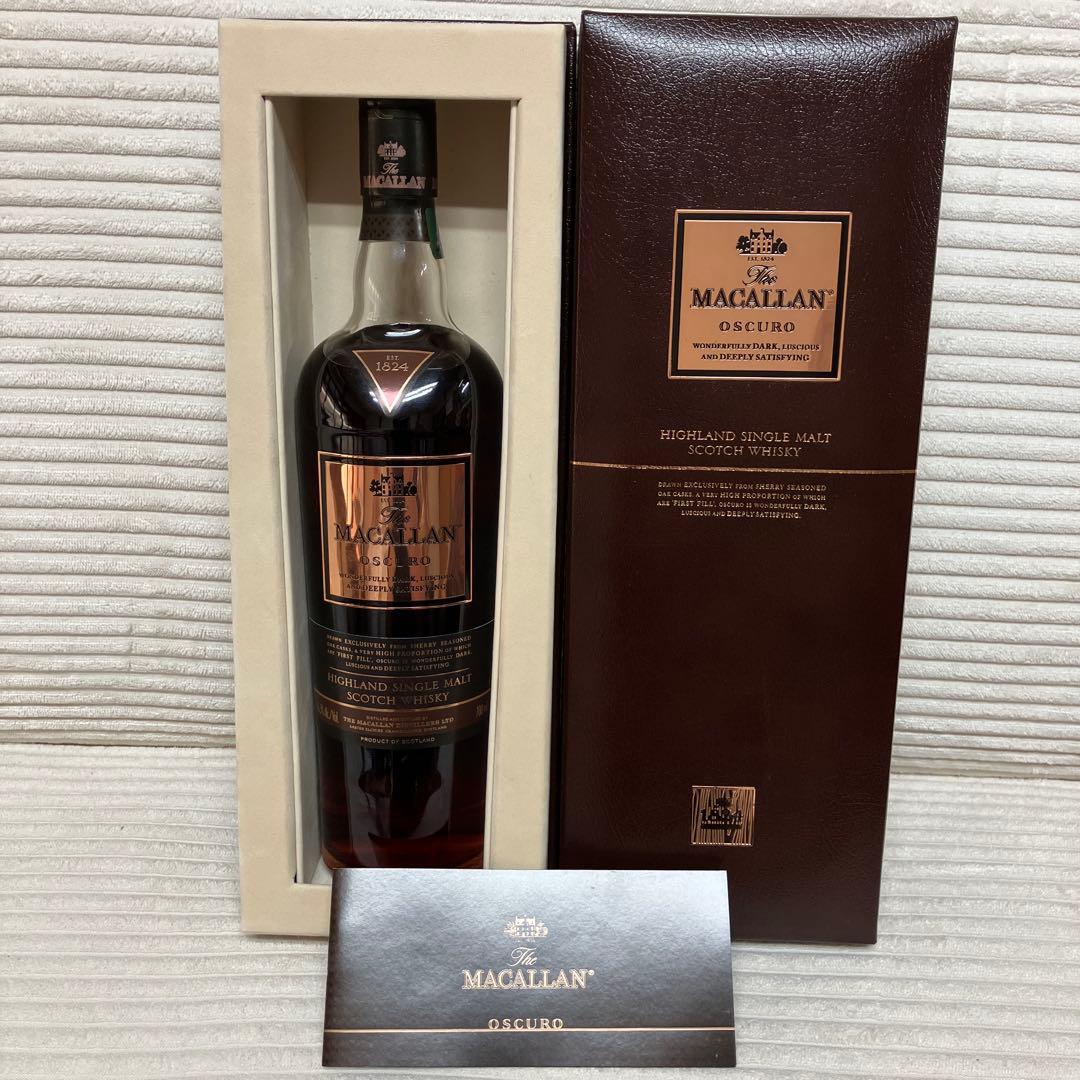 ⭐︎新品未開封⭐︎ザ・マッカラン オスクーロ シングルモルト 700ml