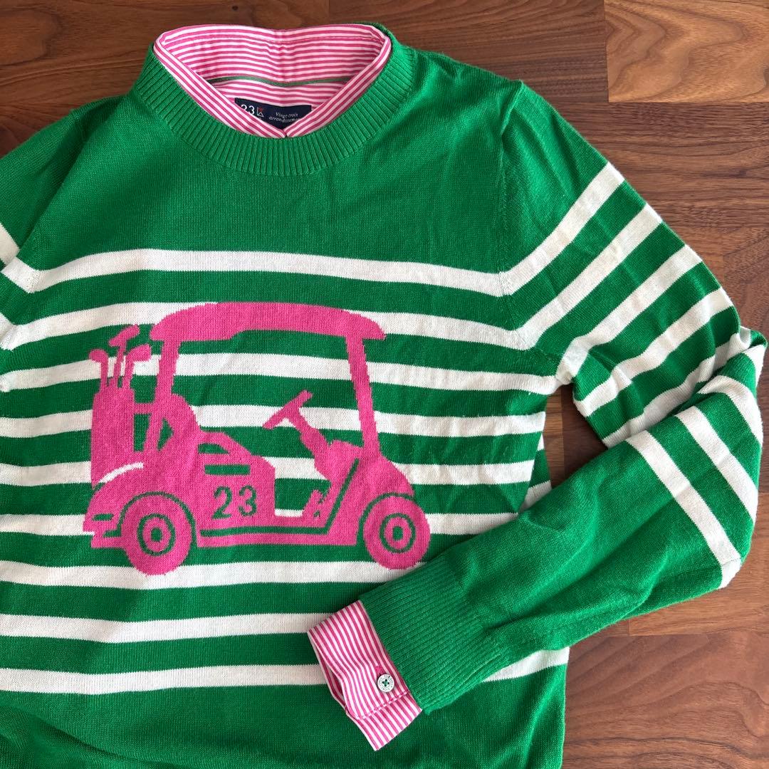 23区　ゴルフウェアセット（シャツ・ニット）