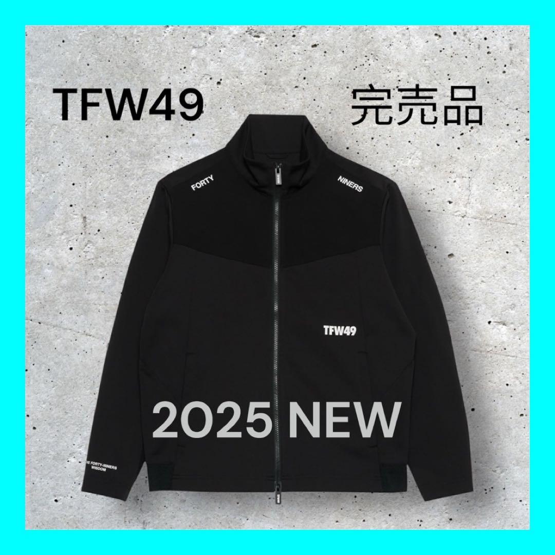 新品タグ付き⭐️TFW49 ⭐️2025FW新作⭐️メンズMサイズ　ブラック