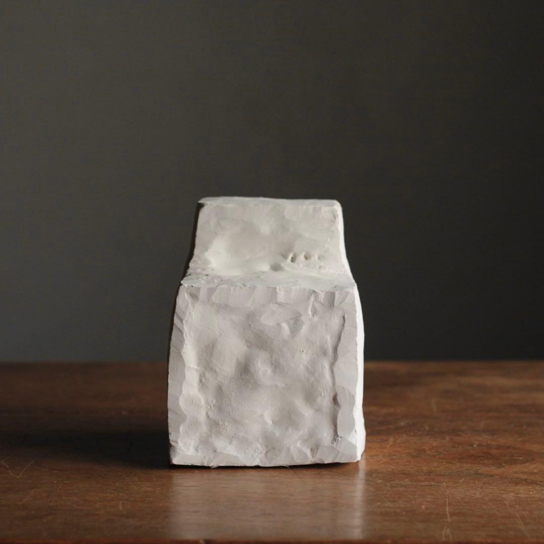 石塑粘土 立体作品 「家」 sculpture 現代美術