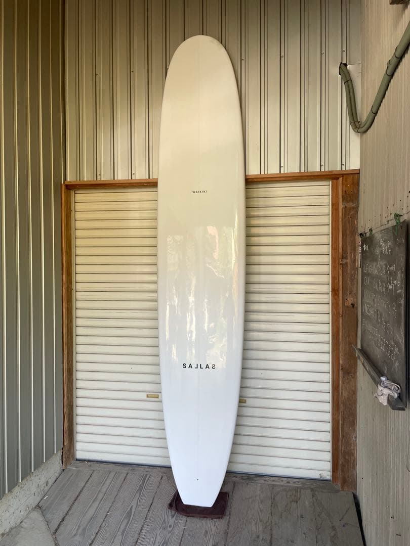 カイサラス　ホワイト ロングボード　ワイキキ9.6