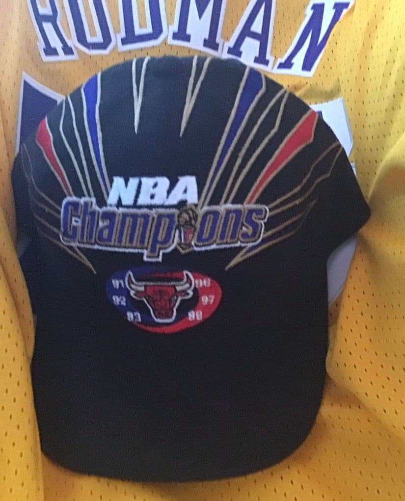 ファングッズ NBA Champions Hat Chicago Bulls 1998