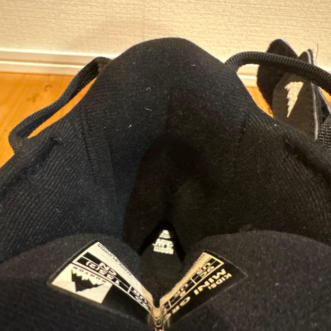 バートンキッズスノーボードブーツminigrom9C15.5cmブラック