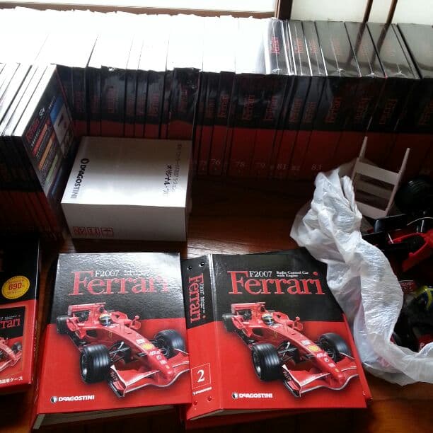 ディアゴスティーニーのフェラーリ