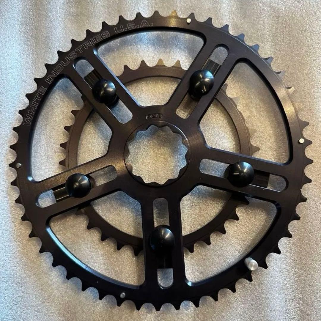 WHITE INDUSTRIES チェーンリングMR30クランク用50-34t