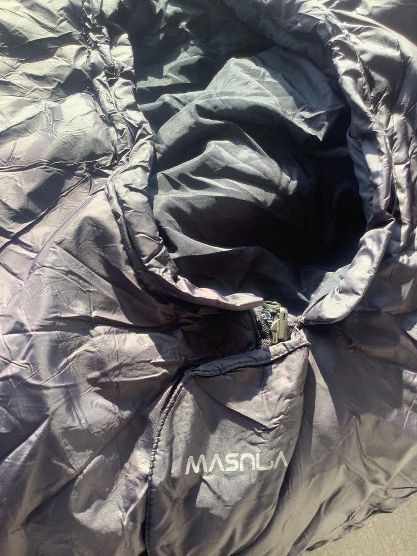 新素材寝具セット MASNLAシュラフ & 発熱ダウンブランケット