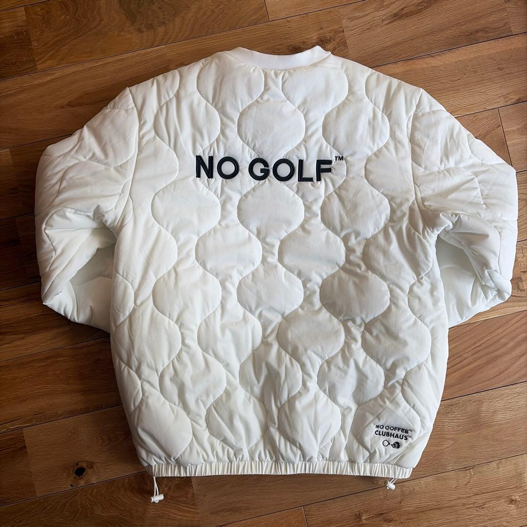 NO COFFEE × CLUBHAUS NO GOLFキルティングジャケット