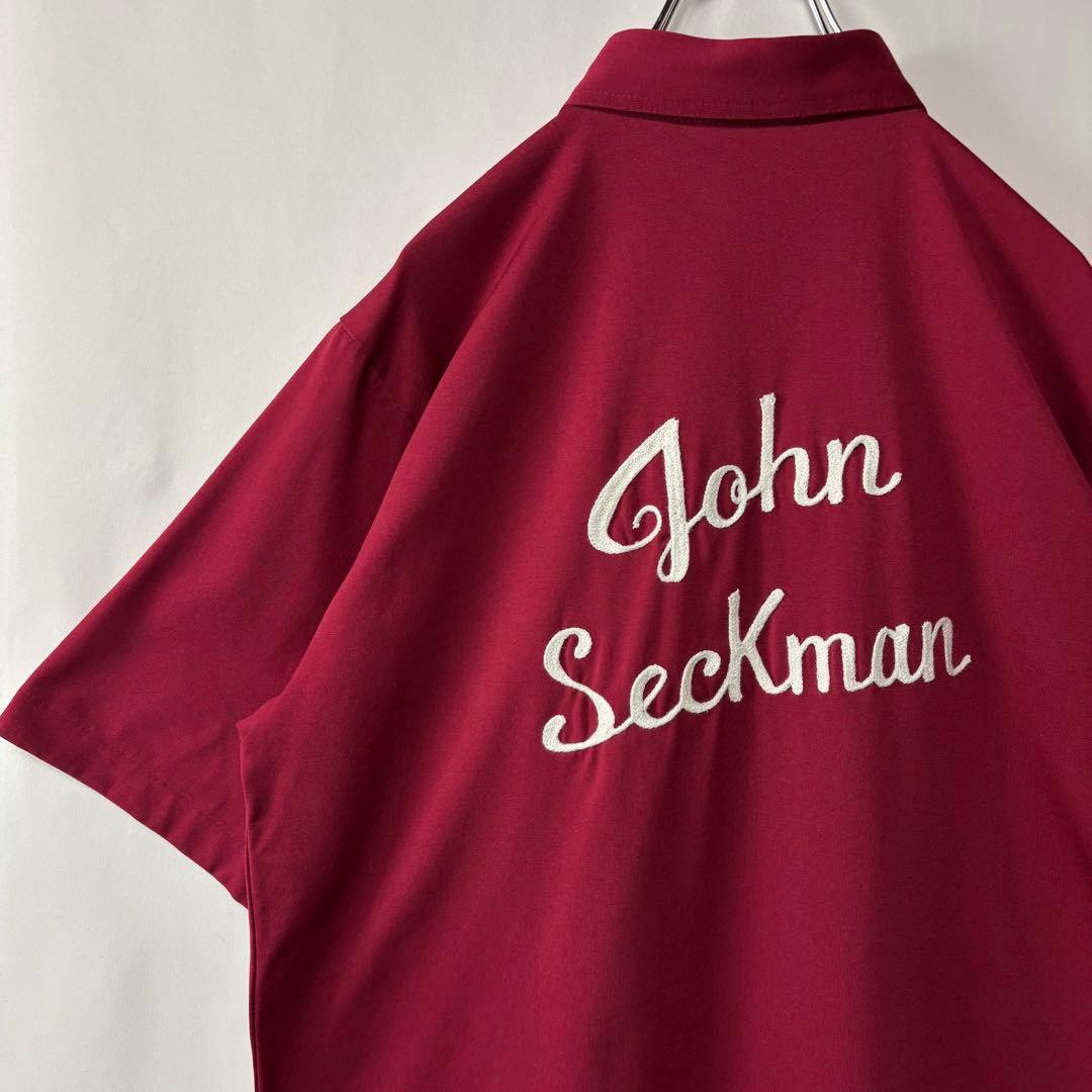 sunrise　ボーリングシャツ　Lサイズ　半袖シャツ　アメカジ　ヴィンテージ