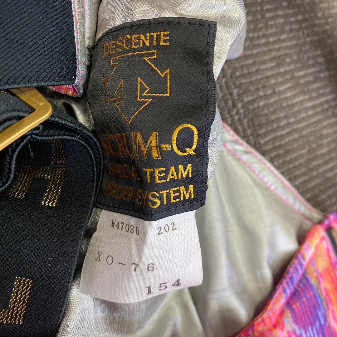 DESCENTE デサント OGASAKA SKI オガサカウェア 上下 ピンク