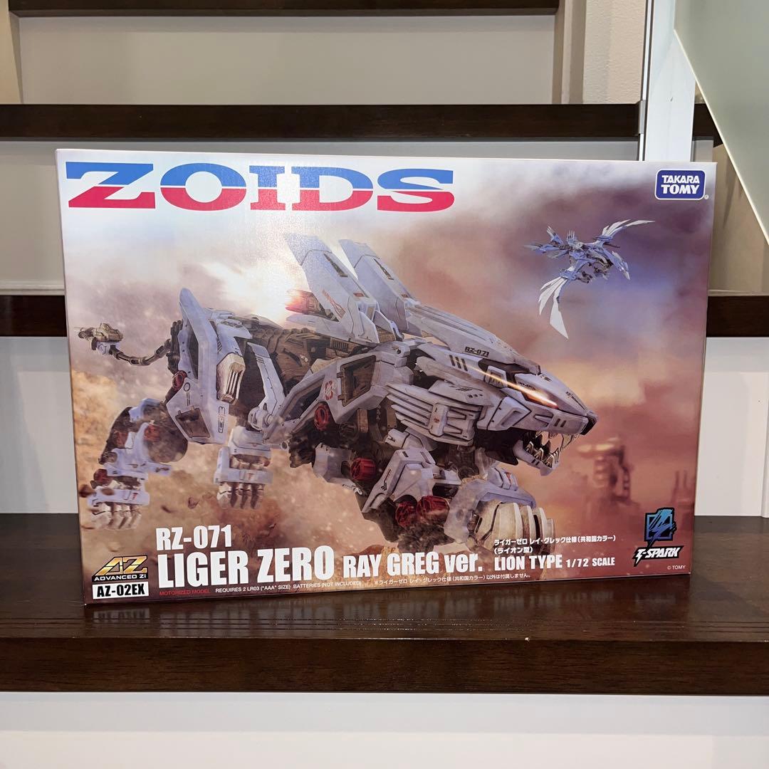 ZOIDS CORE BOX ライガーゼロ レイ・グレック仕様(共和国カラー)