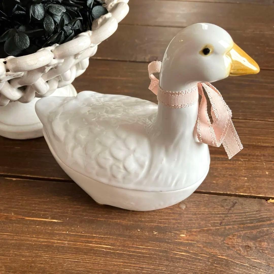 フランスアンティーク ミッシェルコーガン アヒル テリーヌポット