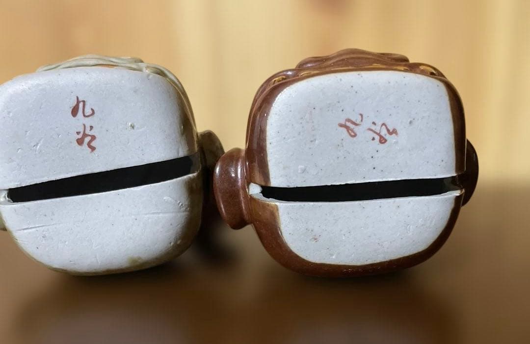 貴重 九谷焼 金彩 土鈴 獅子 魔除け 厄除け 置物 骨董品